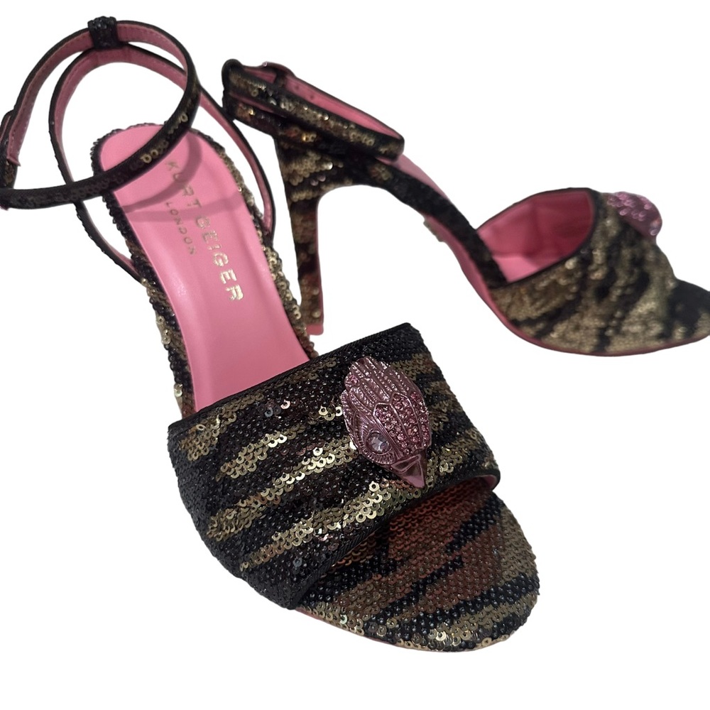 Kurt Geiger London Kensington Sequin Sandals